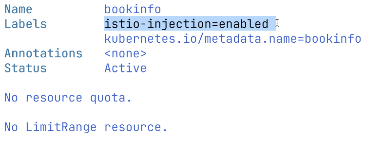 label-istio-injection-enabled